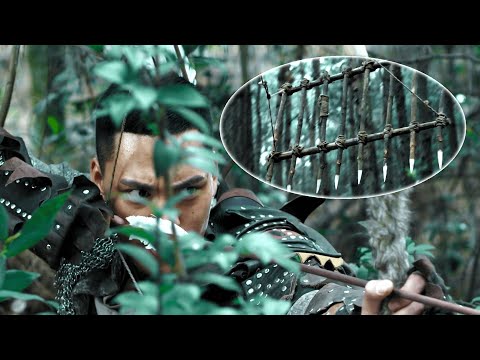 獵人提前埋好捕獸陷阱，在日軍進攻時啟用埋伏他們！