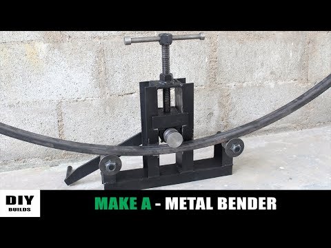 Make A Metal Bender | Homemade Roller Bender | DIY