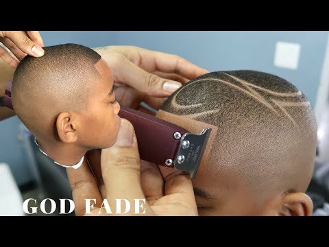 HAIRCUT TUTORIAL: GOD FADE W/ DESIGN BY CHUKA THE BARBER
