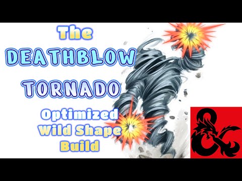 Moon Druid Wild Shape Build: The Deathblow Tornado D&D 5e