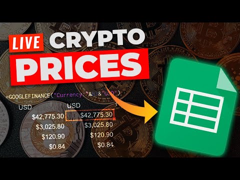 Import LIVE Crypto Prices in Google Sheets (3 Easy Ways)