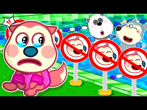 Jenny! You Can't Play In The Pool ⛱ Safety Rules in the Swimming Pool | Wolfoo Channel New Episodes