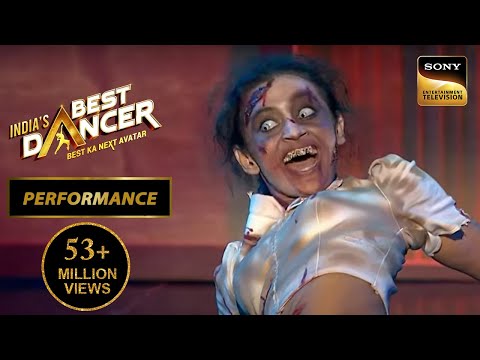 India's Best Dancer S3 | Contestant के Scary Act ने किया Audience को Shock | Performance