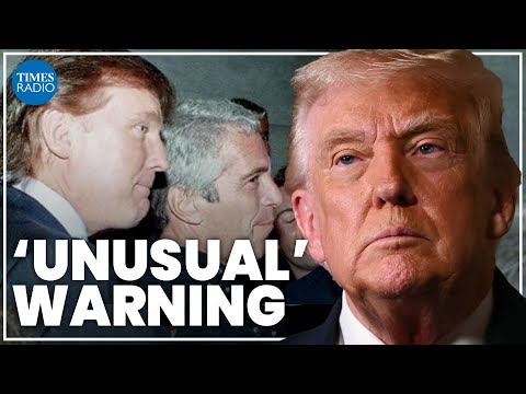 Epstein files: DOJ issues ‘unusual’ warning about Trump | Harriet Alexander