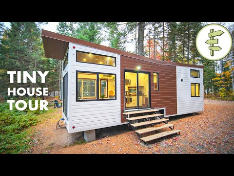 BIG Beautiful TINY HOUSE with Main Floor Bedroom & Modern Design - Full Tour