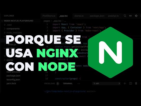 Why is Nginx used along with Nodejs when deploying?