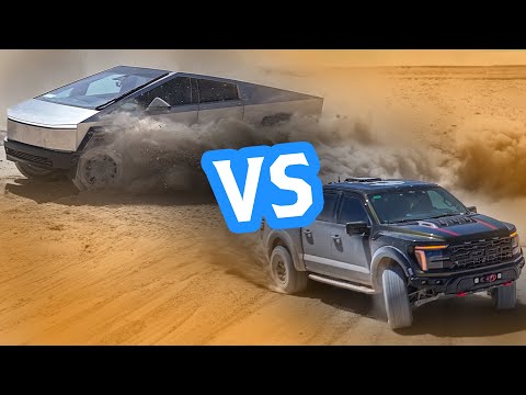 Cybertruck vs Raptor R: Ultimate Off-Road Duel