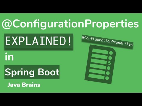 ConfigurationProperties explained -  Microservice configuration with Spring Boot [06]