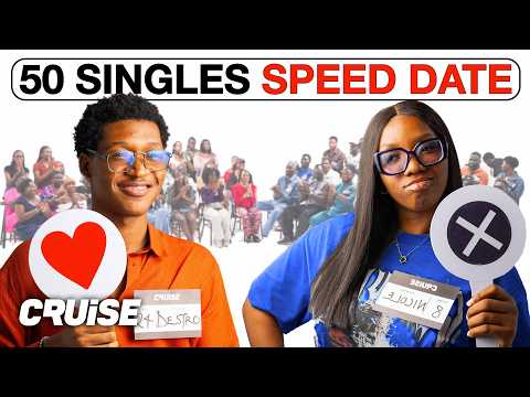 (NEW) 50 Singles Go SPEED DATING (PART 1)