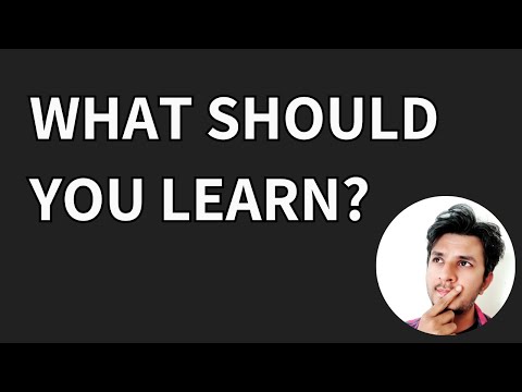 How to decide which technology to learn and invest time in?