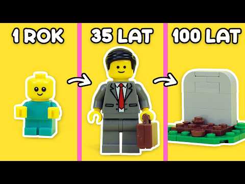 I BUILT ENTIRE LIFE OF A LEGO MINIFIGURE