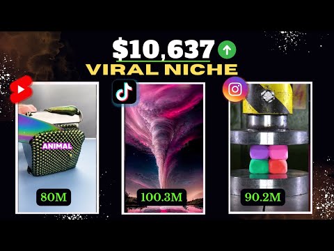I Tried A New Niche | YouTube ,Instagram And TikTok Viral Video Creation With AI | Actual Results 🤑