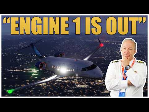ERJ-145 Engine Failure Out of Washington Dulles | Captain Steeeve