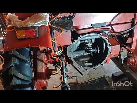 Замена выжимного подшипники на ТРАКТОРЕ Т-16.