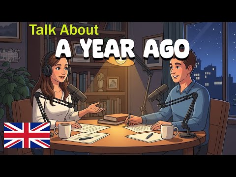 How to Talk About Your A Year Ago  in English | Easy English Conversation Practice