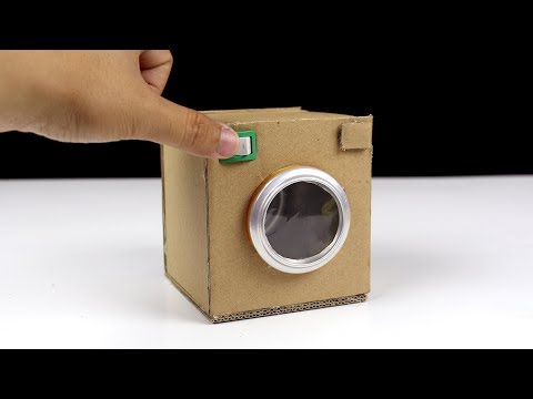 Cómo hacer una mini lavadora