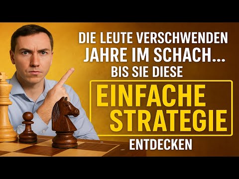 Die Leute verschwenden Jahre im Schach... bis sie diese EINFACHE STRATEGIE entdecken