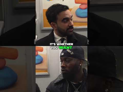 On a Path to Change #zohranmamdani #newyorkcity #mayor #subway