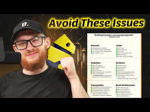pyRevit Checklist for 30 Most Common Mistakes