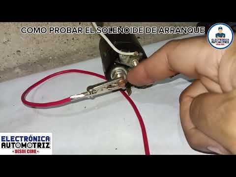 HOW TO TEST THE STARTER SOLENOID WITH A MULTIMETER