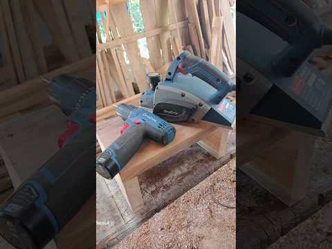 Membuat dingklik mesin bor DongCheng #mebelah  #dongcheng