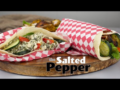 Homemade pitas or flatbread for wraps all in one recipe!