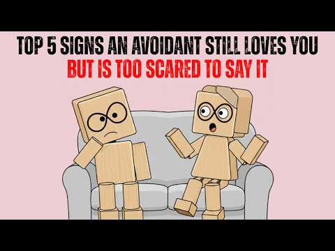TOP 5 SIGNS an Avoidant STILL LOVES YOU But Is TOO SCARED to Say It || Carl Jung