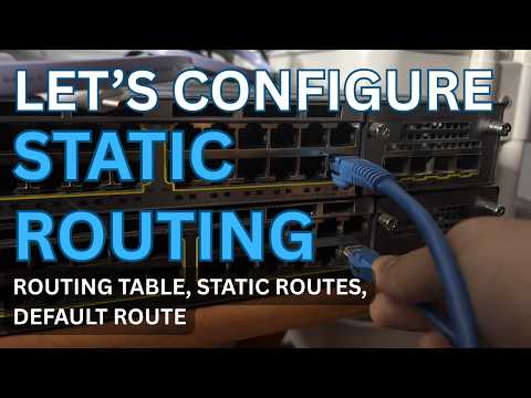 Static Routing Explained in 10 MINUTES | CCNA Packet Tracer Lab