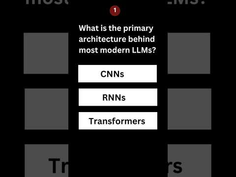 Test Your AI Knowledge! Can You Ace These LLM Questions?