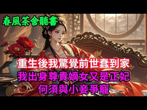 【完結爽文】重生後我驚覺前世蠢到家 我出身尊貴嫡女又是正妃 何須與小妾爭寵...#小説 #原創  #古言 #完結#爽文