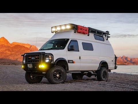 Custom Van Build | 4x4 Ford Econoline Walkaround + Interior