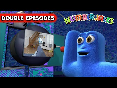 Numberjacks 🏫 Season 1, Episode 11-12 | DOUBLE FULL EPISODES