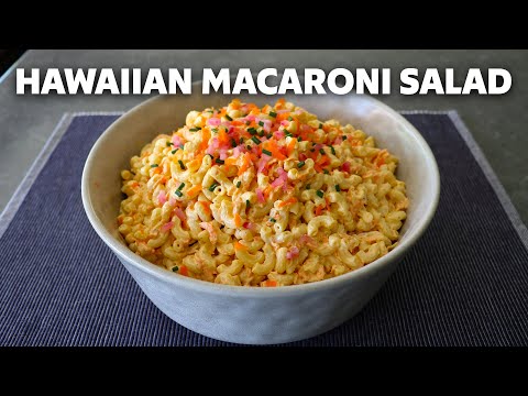 Hawaiian Macaroni Salad | Food Wishes