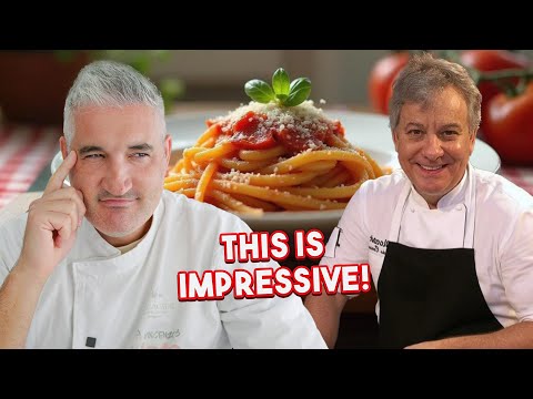 Reacting to my Favorite FRENCH CHEF Making Spaghetti al Pomodoro @ChefJeanPierre  ​