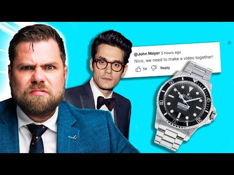 Watch Expert REACTS TO JOHN MAYER’S INSANE Watch Collection!