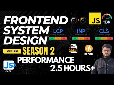 Frontend System Design Yatra Season 2 | Performance & Optimization Techniques 🔥