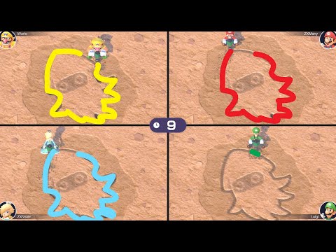 *30 TURNS* 2-Player Mario Party Superstars: *Yoshi's Tropical Island* [BRO VS SIS!!]