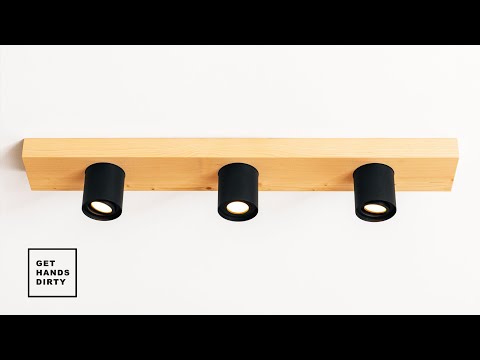 Simple and Easy Ceiling Lamp // Tiny Apartment Build Ep.17