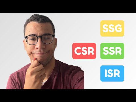 Rendering techniques (CSR vs SSR vs SSG vs ISR) - إرتجال تيك