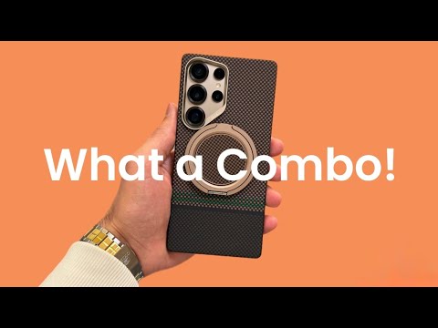 Benks Prestige ArmorAir + MagClap Phone Grip/Stand... Great Combo | Samsung Galaxy S25 Ultra