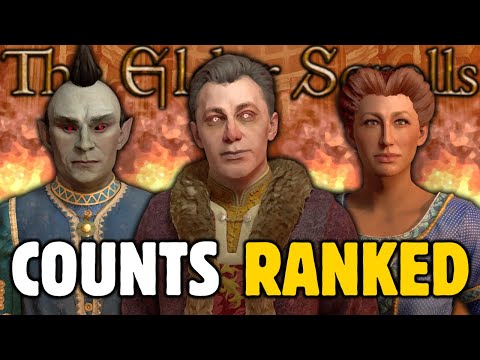 Ranking Every COUNT In Oblivion Remastered