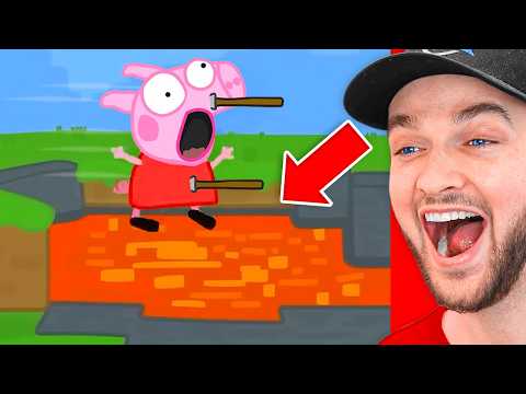PEPPA PIG vs MINECRAFT! (Funny Animation)