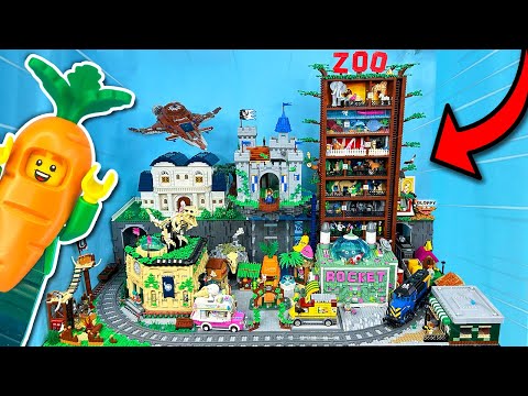 Spending ONE YEAR building a LEGO City…