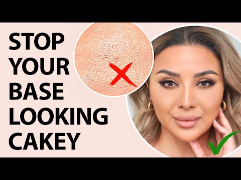 HOW TO SET YOUR MAKEUP WITH POWDER WITHOUT LOOKING CAKEY | NINA UBHI