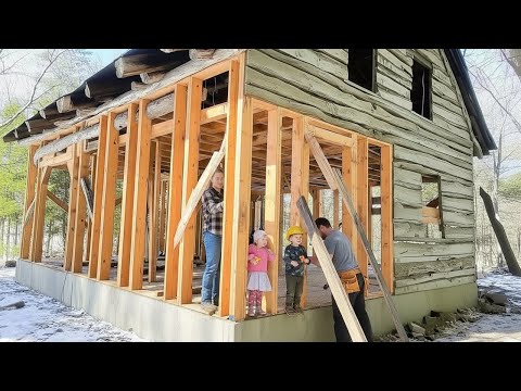 Couple Transforms Abandoned Shed into Amazing Home | Full Build by @homesteadingdays