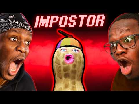 SIDEMEN AMONG US BUT THE IMPOSTOR IS A PEANUT