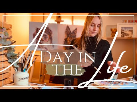 A Day in the Life of a Small Art Business Owner