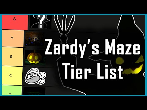 Zardy's Maze Enemy Tier List