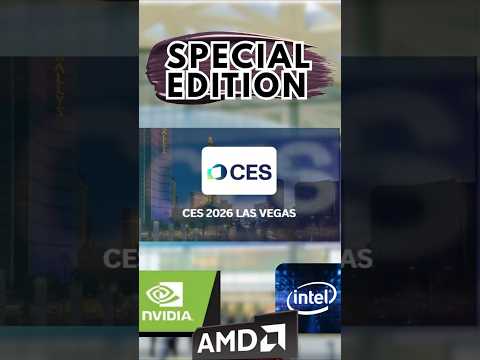 CES 2026 : toutes les annonces IA de Nvidia, Intel et AMD #gaming #CES #amd #intel #nvidia