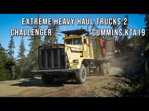 Extreme Heavy Haul Trucks 2 Challenger Cummins KTA19